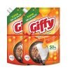 Giffy Liquid Dish Wash Gel with Turbo Boosters| 50% More Effective| Mild Fragrance Removes Odour| Easy Lather & Easy Rinse Off Formulation| Leaves No White Residue| Safe On Hands| 900ml (Pack of 2)
