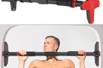 Lifelong Pull Up Bar For Home – Adjustable Rod 70Cm To 105Cm Width, Wall Mounted Without Screws – Door Pull Up Bar To Increase Height – Chin Up Bar Weight Capacity 200 Kgs