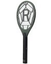 Weird Wolf Heavy Duty Mosquito Racket Bat | Rechargeable Electric Fly Swatter | Mosquito Killer Racquet with 2 Pin Plug and 3 Months Warranty (Dark Green)