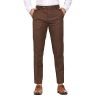 MALENO Slim Fit Men Cotton Blend Brown Trouser