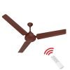 Polycab Bldc 1200 Mm High Speed Ceiling Fan (Eteri Bldc With Remote (Luster Brown), 1200 Mm)