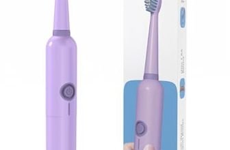 Caresmith Spark One Electric Battery Toothbrush | Electric Tooth Brushes For Adult | Aa Battery Provided | 30000 Strokes Per Minute (Purple, 1)