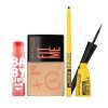 Maybelline Makeup Kit Pv Sindhu’S Everyday Essentials – Eyeliner, Skin Tint, Lip Balm, Kajal Combo