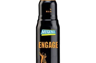 Engage Tickle Deodorant For Men, Citrus And Spicy, Skin Friendly Deo, 220Ml Body Spray