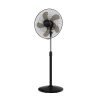 Polycab Optima Mini 400 Mm Pedestal Fan With Superior Air Delivery, 100% Copper Motor And 2 Years Warranty (Black)