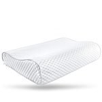 AJUDIYA CREATION Memory Foam Pillow, Adjustable Pillow for Seelping, Ergonomic Cervical Pillows Neck Pain, Support Back, Anti-Allergy, Pain Relief, Bed with Cover