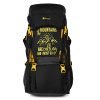 Impulse Rucksack bags 55 litres travel bag for men tourist bag for travel backpack for hiking trekking Bag for men camping Mt. Calling Yellow with 1 year Warranty
