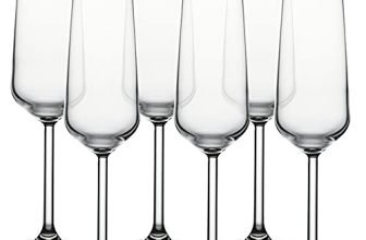 Pasabahce Allegra Wine/Liqueur Glass 195 Ml 6 Pcs Set (Champagne Flute)