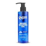 Beardo Beard Shaving Gel, 200ml | 3riple Action Transparent Shaving Gel for Men | Shaving gel with Anti-Redness, Calming, Intense Cooling | Suitable for Sensitive Skin