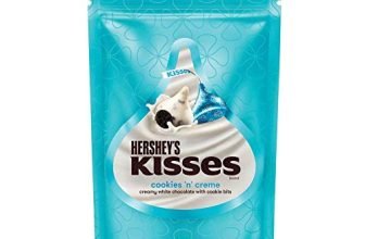 Hershey’S Kisses Cookies N Creme Pouch, 10 X 100 G