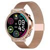 Vibez By Lifelong Ornate Smartwatch For Women With Hd Display|Body Temprature |24X7 Heart Rate & Spo2 Tracking|8 Sports Mode|Sleep Monitor|Ip67|7 Days Battery Backup (Vbsww450, 1 Year Manufacturer Warranty, Gold)