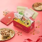Paper Boat Holi Dry Fruit Gift Box, 390G – Gourmet Holi Dryfruit Gift Hamper | Beautiful Reusable Tin Box | Festive Celebration Gift For Loved Ones | Assorted Mix Of Raw, Flavoured & Trail Mix | Cashews, Almonds, Berries, And Mixed Nuts