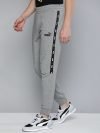 Puma Solid Men Grey Track Pants