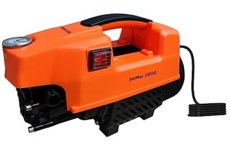 Inalsa Car Washer High Pressure Washer 2000W With Induction Motor|Pressure-135 Bar, Max Flow-390 L/ Hr|8 Meters Outlet Hose|Self Priming & Over Heat Features|Car Washer High Pressure Pump(Jetmac 2000)