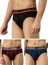 Lux Cozi Briefs for Men – Soft, Breathable Pure Cotton Fabric (Assorted Combo Pack of 3 Pack) (Color May Vary)
