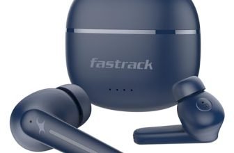 Fastrack Fpods(New Launch) Fx100 Bluetooth Tws In-Ear Earbuds With 40 Hrs Playtime|Bt V5.3|13Mm Extra Deep Bass Drivers|Quad Mic Enc For Clear Calls|Ultra Low 50Ms Latency Gaming Mode|Nitrofast Charge