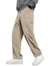 Lymio Men Cargo || Men Cargo Pants || Men Cargo Pants Cotton || Cargos for Men (Cargo-17-20) (2XL, Khakhi)