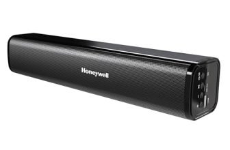Honeywell Moxie V1000 10W 2.0 Channel V5.0 Wireless Bluetooth Soundbar, 5.0 Stereo Sound, 52Mm*2 Drivers, 15Hrs Playtime, Tws, 1200Mah Battery, Multiple Connectivity Via Sd Card, Audio Jack & Usb