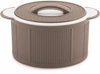 Paras Homeware Plastic Hot Matt Casserole| Bpa Free | Food Grade | Easy To Carry | Easy To Store For Rice, Gravy, Curry |1500Ml, Color May Vary