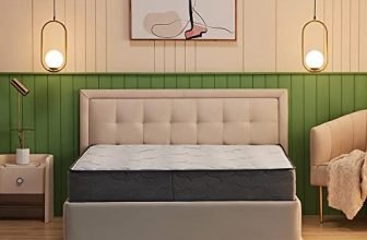 Wakefit Spring Mattress | 10 Years Warranty | Mattress Double Bed, Elevate Pocket Spring with Memory Foam, 8-Inch Bed Mattress, Mattress Queen Size (78x60x8 Inches, Medium Soft & Bouncy, Grey)