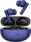 Realme Buds Air 5 Truly Wireless In-Ear Earbuds With 50Db Anc, 12.4Mm Mega Titanized Dynamic Bass Driver, Upto 38Hrs Battery With Fast Charging & 45Ms Ultra-Low Latency For Gaming (Deep Sea Blue)