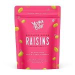 YogaBar Premium Green Raisins 500 grams| Kishmish |100% Fresh Pure Seedless Kismis Raisins|Munakka Dry Fruit|Rich in Iron, Calcium, Vitamin B & Boosts Immunity |Healthy Snacks|Dry Fruit Gift Pack