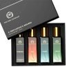 The Man Company Specially Curated Perfume Gift Set 4X20Ml – A Gentlemen’s Desire | Premium Long-Lasting Fragrance| Citron For Travel| Intense For Office| Musk For Sports| Joy For Outing,80 Ml