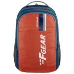 F Gear Airbus Laptop Rain Cover School Bag 40L Peacock Blue Picante Backpack
