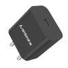 Ambrane 20W Type C Mobile Charger Adapter, Fast Charging for Android, iPhone 14/13,13/12/11/X & Pro, Max Series & Other Type C Enabled Devices, PD Technology, BIS Certified (Raap M20, Black)