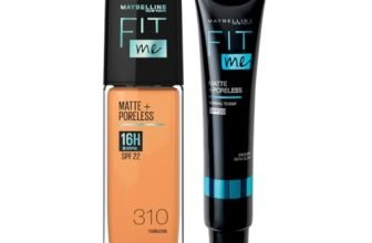 Maybelline New York 16 Hr Matte Base Duo, Prep + Blend Makeup Combo, Fit Me Foundation 310 (30Ml)+ Fit Me Matte + Poreless Primer (30Ml)