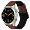 Noise Newly Launched Twist Pro Smartwatch with 1.4″ HD Display, Bluetooth Calling, Functional Crown, Metallic Build, Productivity Suite, 24/7 Heart Rate and 120 Sports Modes- (Classic Brown)
