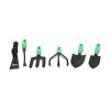 Visko GTK Garden Tool Set (Green and Black, Pack of 6)