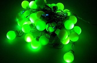 Tu Casa Dw-159 Bulb Shape String Light (Florescent Yellow)