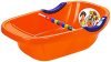 Cello Portable Plastic Baby Bath Tub, Orange