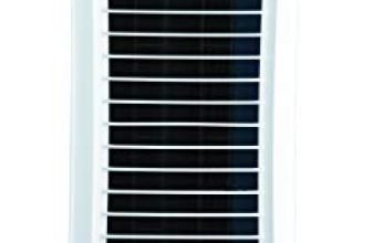 Bajaj Snowvent Tower Fan For Home| Lightweight Portable Tower Ac| Tough Blower With 3 Speed Control| Cooler For Home| High Air Throw With Swing Control|1- Year Warranty By Bajaj| Blue-Turquoise