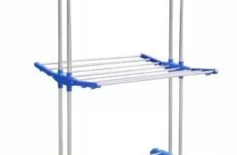 FAVOUR Steel Floor Cloth Dryer Stand 12(2 Tier)