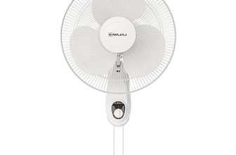 Bajaj Frore Neo 400 Mm Wall Mount Fan|Wall Fan For Kitchen & Home| Smooth Oscillation|100% Coppermotor| Highair Delivery|3-Speed Control| Rust Free| 2-Yr Warranty White