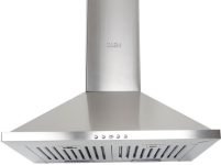 Glen Mia Ss 60 1000M3 Bf Ltw Pyramid Ss 60 Cm| Baffle Filter | Low Noise Wall Mounted Chimney(Silver 1000 Cmh)