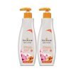 Santoor Perfumed Body Lotion With Sandalwood & Sakura Extracts For Skin Whitening & Uv Protection| Deep Moisturization & Sunburn Reduction| Non-Greasy Lotion For Normal Skin| 250Ml, Pack Of 2