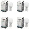 Panasonic 5W B22 Led Cool Day Light Bulb, Pack Of 4