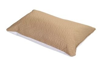 Status Contract Quilted Pillows | Standard Size Soft & Cozy Pillow For Neck & Back Rest | Premium 100% Cotton Pillow | Comfortable Deep Sleep Pillow | Best Pillows For Sleeping | (White & Golden)