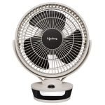 Lifelong 300mm Table Fan High Speed for Home with LED Light, Oscillating Fan with 2200 RPM Speed, Portable Electric Table Fan for Summer with compact design – 1 Year Manufacturer’s Warranty (LLTF904)