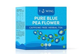 T-S-Wing Pure Blue Pea Flower Tea For Stress Relief And Skin Glow | Natural Flower Tea (50 Gm-150 Tea Cups)