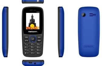 Karbonn Kx6I (Black Blue) 1000Mah Battery, Dual Sim, 1.8 Inch, Wireless Fm With Recording, Camera, Basic Phone, 108 Days Replacement Warranty Keypad Phone