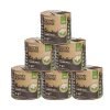 Origami Good Karma 3 Ply Eco-Friendly Unbleached Toilet Tissue Paper Roll – Pack Of 6 (320 Pulls Per Roll, 1920 Sheets)