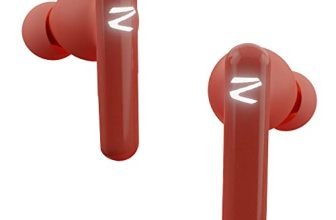 Zebronics Sound Bomb G1 Gaming Bluetooth True Wireless Stereo In Ear Earbuds, 50Ms Low Latency, Aac Support, Flash Connect, Deep Bass, Splash Proof, Voice Assistant, Bt V5.0 With Mic (Red)