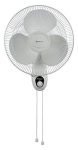 Bajaj Esteem 400MM Double String Wall Mount Fan| Adjustable Oscillating & Tiltable Wall Fan for Kitchen & Home| 100% CopperMotor| 3-Speed Control| VoltageProtection|High AirDelivery|2Yr Warranty|White