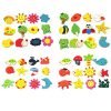 R H lifestyle Colourful Wooden Fridge Magnets Refrigerator Stylish,Decorative Items for Kitchen Fridge Magnets Set.… (Multicolor Cartoon Magnet Pack of 40)