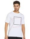 Amazon Brand – Arthur Harvey Men’s Regular (AH T-Shirts 07_White,Square S)