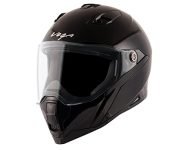 Vega Storm Isi Certified Full Face Helmet For Men And Women With Clear Visor And Extra Mercury Visor (Black, Size:M 57-58 Cm)